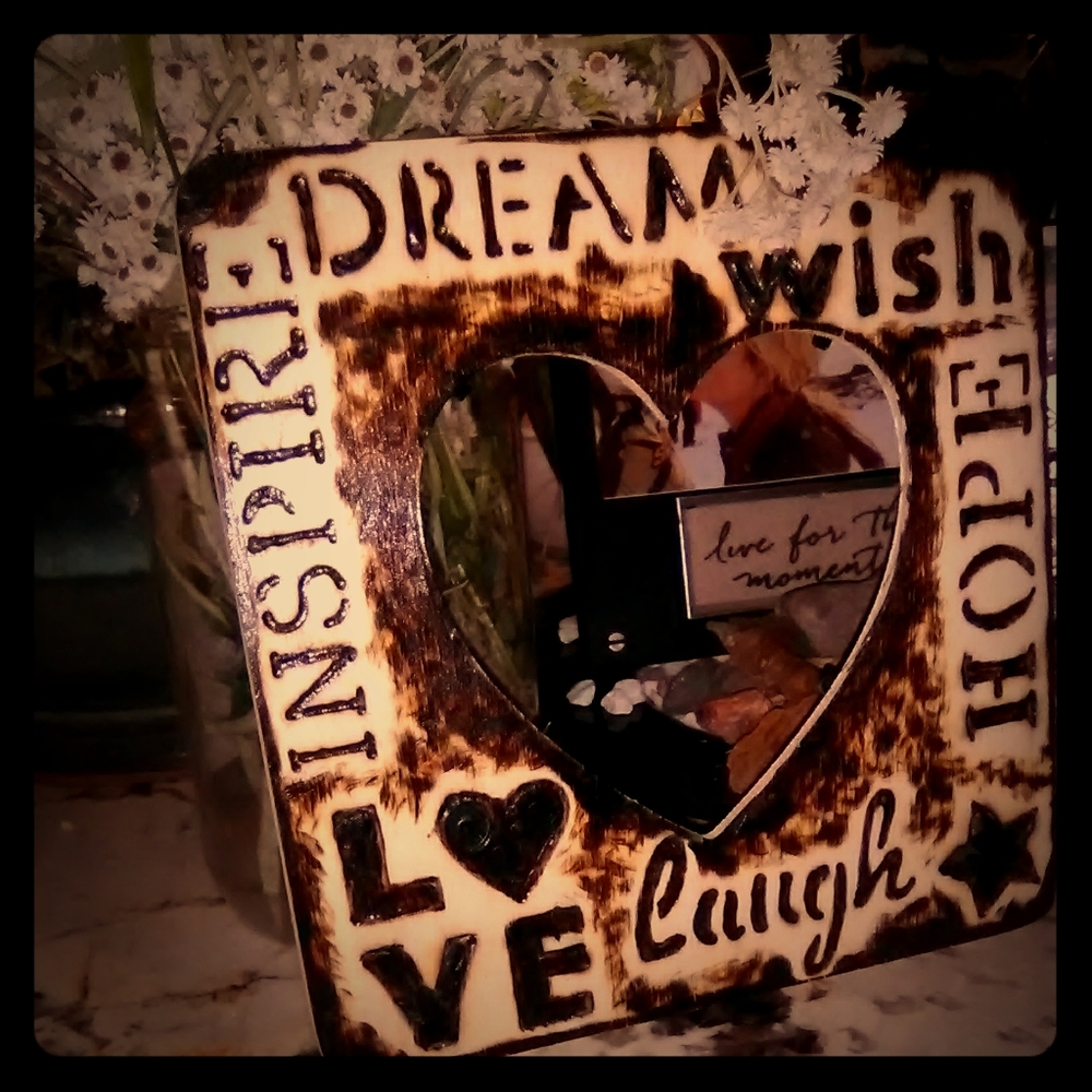 Handcrafted Heart Photo Frame